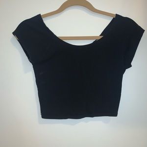 LA hearts (pacsun) cropped tee shirt
